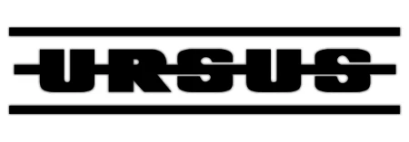 Naklejka URSUS czarna