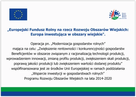 Tablica Unijna PROW na dofinansowanie ARiMR 2014-2020