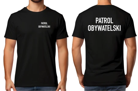 Patrol obywatelski – T-shirt męski