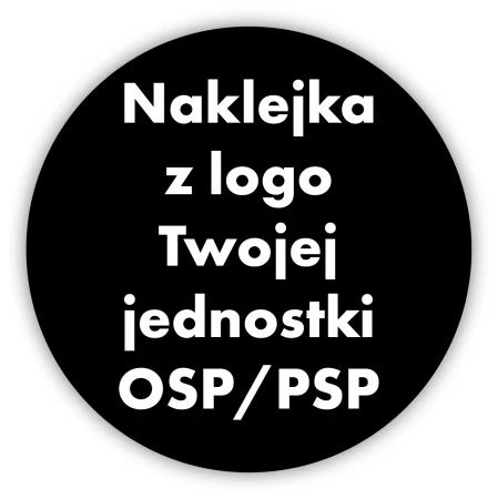 NAKLEJKI z logo Twojej jednostki