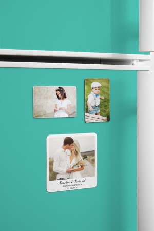 Magnes okolicznościowy z Twoim zdjęciem i napisem - podziękowanie