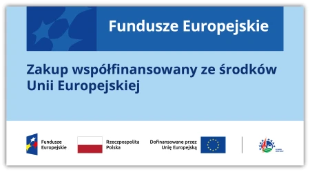 Fundusze Europejskie "Wielofunduszowa LSR" - naklejka PSWPR 2023-2027