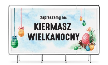Kiermasz wielkanocny – baner