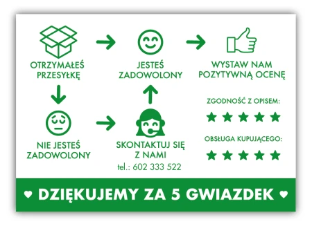 Ulotki A6 dla Super Sprzedawcy.