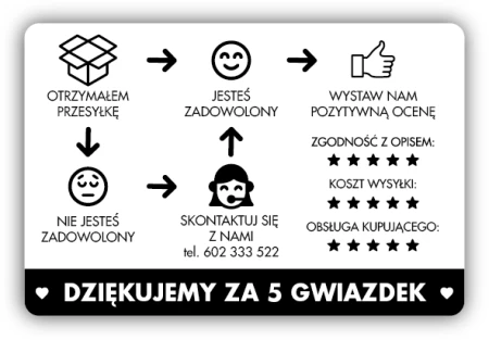 Naklejki SUPER-SPRZEDAWCA czarne