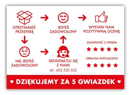 Ulotki A6 dla Super Sprzedawcy.