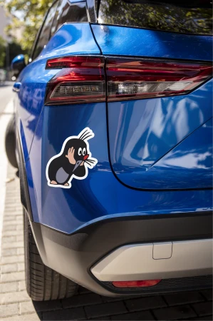 Krecik - naklejka v1