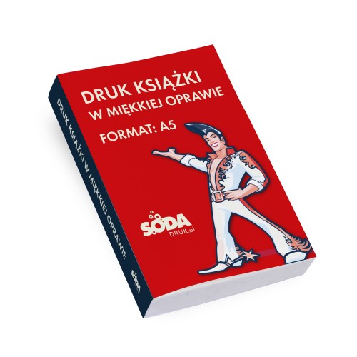 Przejdź do produktu Druk książki w miękkiej oprawie A5 - nakład 50szt.