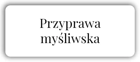 Etykiety naklejki na przyprawy XXL, 50x20mm, 400szt.