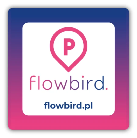 flowbird – naklejka na szybę