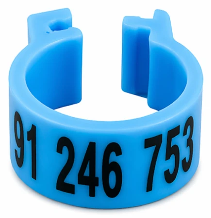 Znaczniki dla gołębi z numerem telefonu