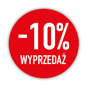 -10% WYPRZEDAŻ, naklejki fi20mm, arkusz A4 108szt.