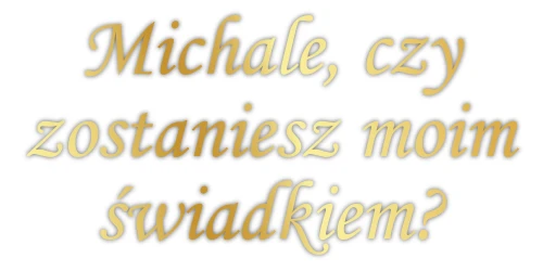 Przejdź do produktu Czy zostaniesz moim świadkiem? – personalizowana naklejka z imieniem świadka