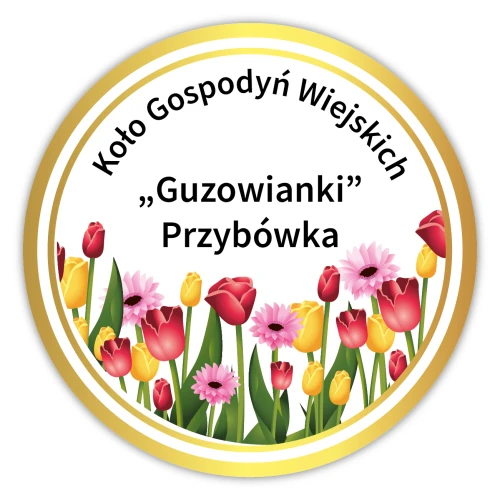 Przejdź do produktu NAKLEJKI 50x50mm z logo Twojego Koła Gospodyń Wiejskich 289szt