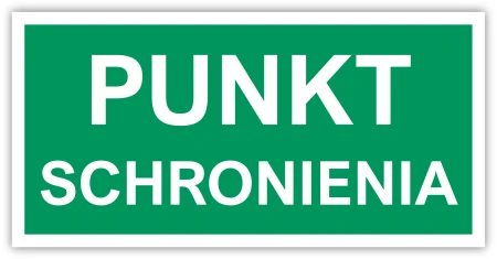 PUNKT SCHRONIENIA - tablica