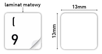 Naklejki na klawiaturę CYRYLICA UKRAIŃSKA