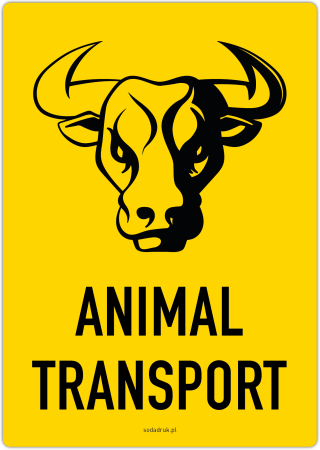 animal transport v2 – naklejka