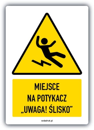 Miejsce na potykacz „Uwaga! Ślisko”_naklejka_A5_Obszar roboczy 1.jpg