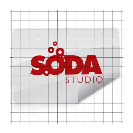 Naklejka przeźroczyste