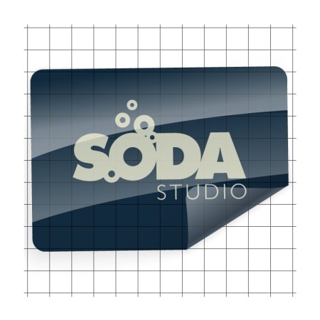 Naklejka przeźroczyste