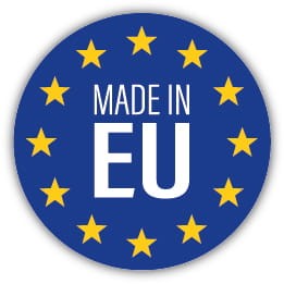 MADE IN EU, naklejki fi20mm v2