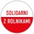Solidarni z Rolnikami– naklejki 60x60mm x12szt.