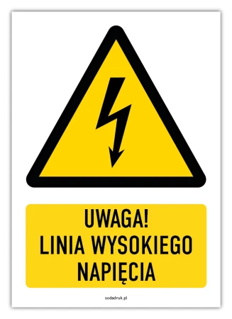 Uwaga! Linia wysokiego napięcia_tabliczka_A4-02.webp