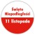 Święto Niepodległości 11 listopada – naklejki • 20 szt. v1