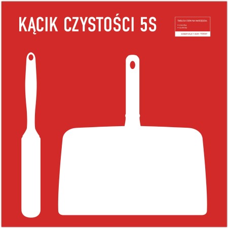 Tablica cieni 45x45cm TC006 negatyw