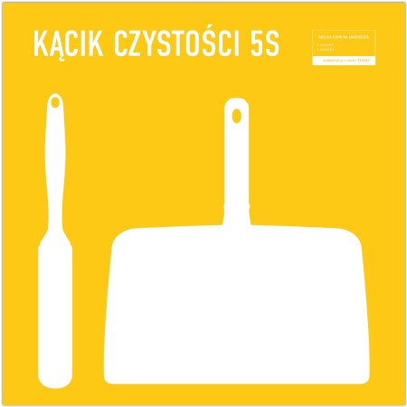 Tablica cieni 45x45cm TC006 negatyw