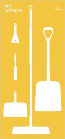 Tablica cieni 80x170cm TC002 negatyw