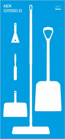 Tablica cieni 80x170cm TC002 negatyw