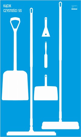 Tablica cieni 100x170cm TC003 negatyw