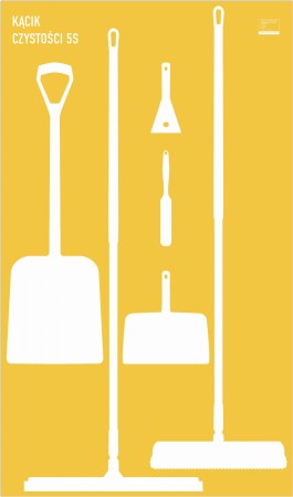 Tablica cieni 100x170cm TC003 negatyw