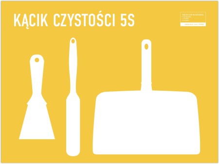 Tablica cieni 60x45cm TC004 negatyw