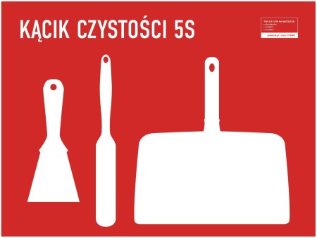 Tablica cieni 60x45cm TC004 negatyw
