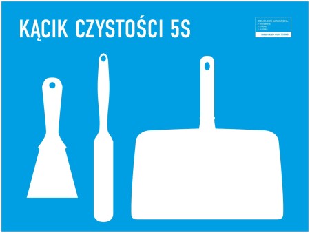Tablica cieni 60x45cm TC004 negatyw