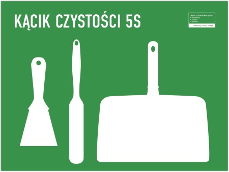 Tablica cieni 60x45cm TC004 negatyw