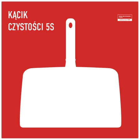 Tablica cieni 40x40cm TC008 negatyw