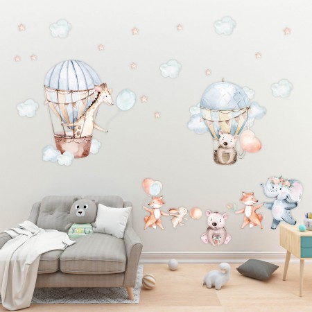 Naklejki na ścianę Balony