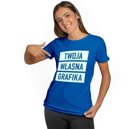 T-shirt z grafiką – damski