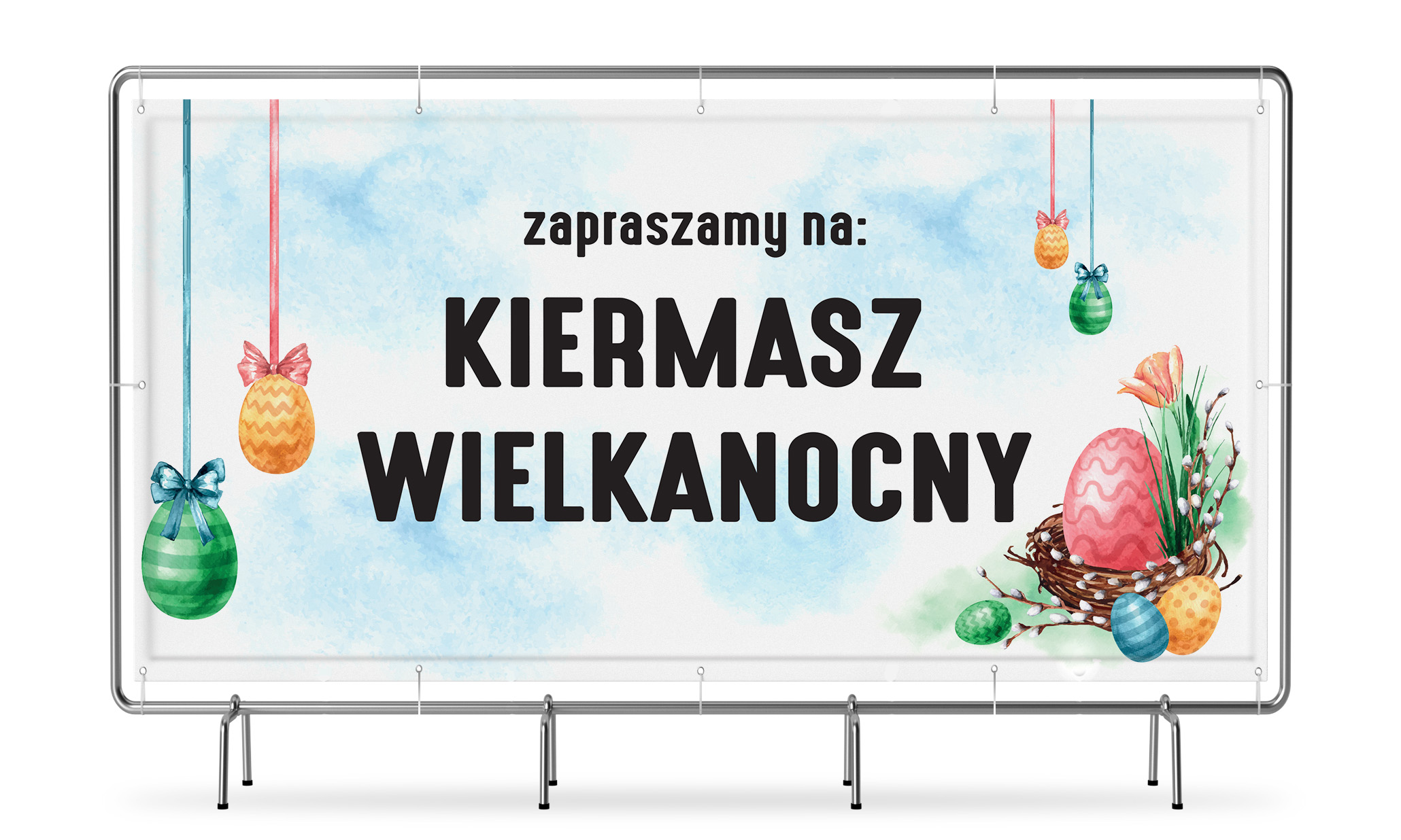 Kiermasz wielkanocny – baner