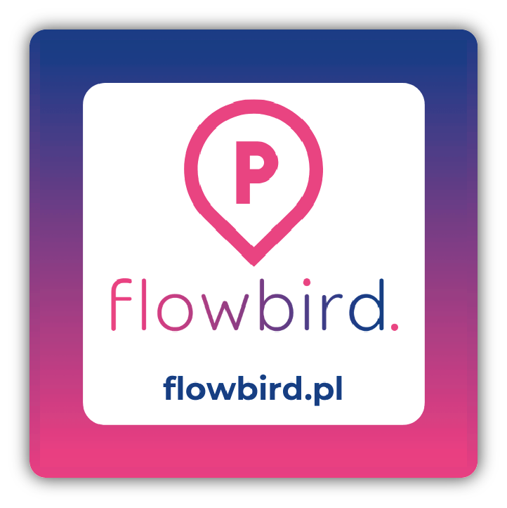 flowbird – naklejka na szybę
