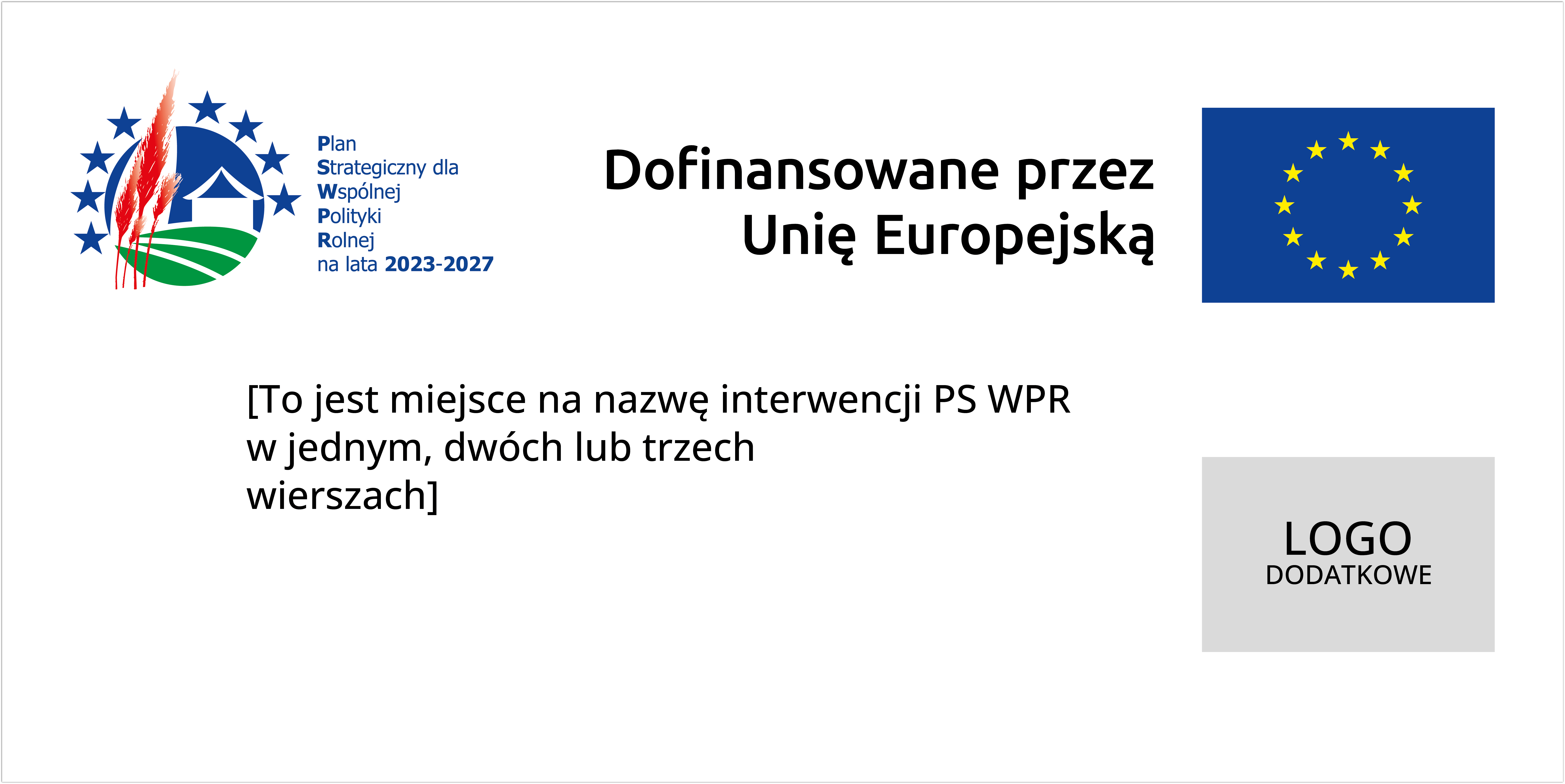 Plan Strategiczny dla Wspólnej Polityki Rolnej 2023-2027 - tablica informacyjna, wariant 3