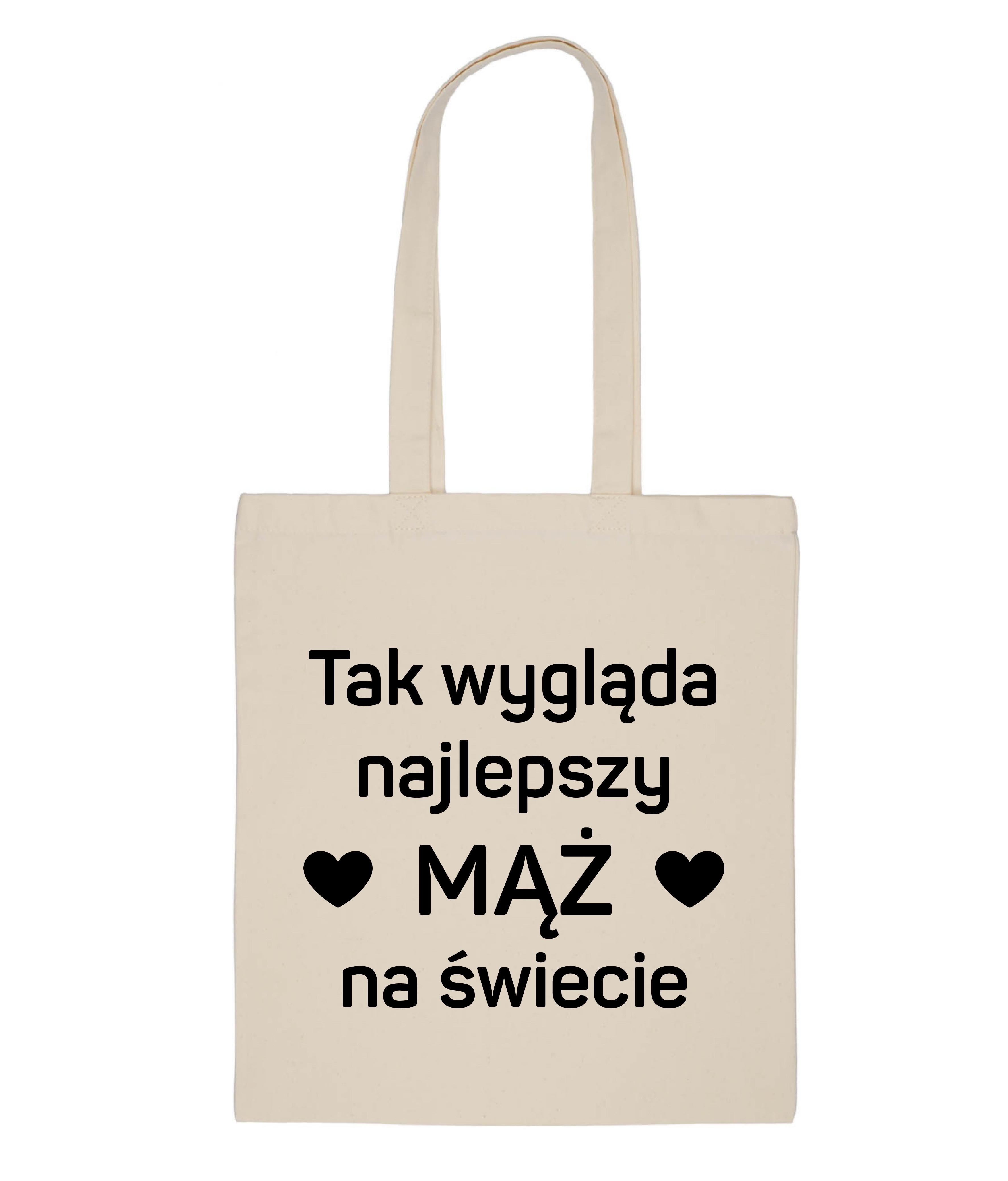 Tak wygląda najlepszy mąż na świecie - torba bawełniana Tak wygląda najlepszy mąż na świecie - torba bawełniana