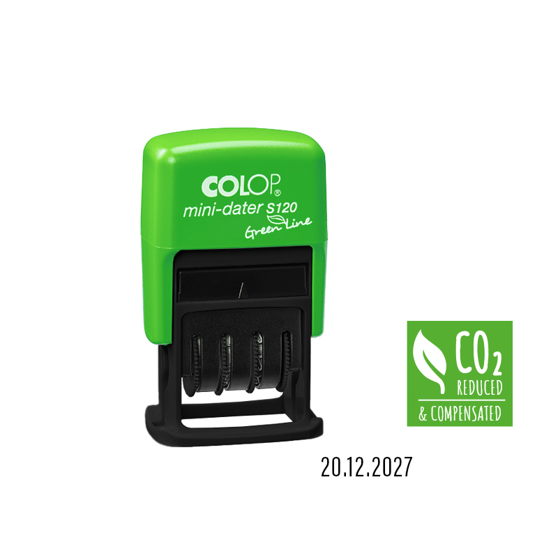 MINI DATOWNIK S120 Z OSŁONĄ - GREEN LINE - Drukarnia SODAdruk.pl